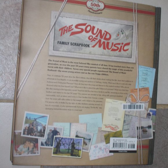 Collectable Vintage  50th Anniversary The Sound Of Music Family Scrapbook - Picture 4 of 4